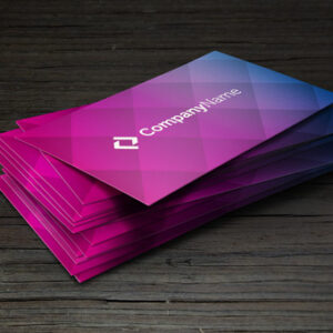 1k 14pt Full Color UV Coated Business Cards
