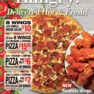 1k 8.5" x 11" Full Color Menus / Brochures 100lb Gloss Book