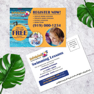 1k 14pt Full Color Double Sided 4" x 6" Advertising Postcards